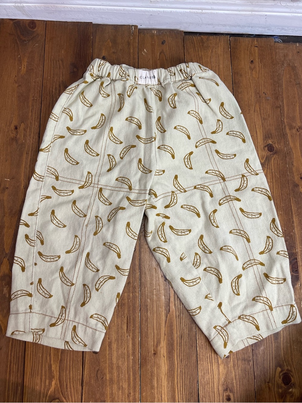 Claude size 4-5 years organic cotton rian banana trouser
